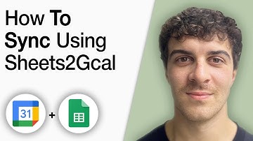 How to Sync Google Calendars With Google Sheets Using sheets2gcal [2025 Full Guide]