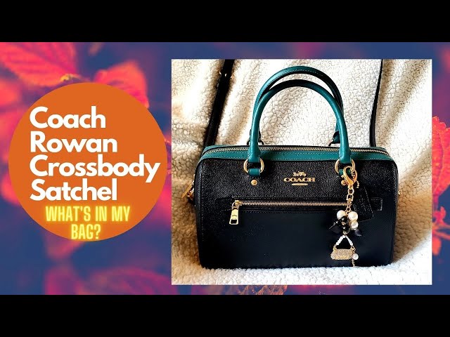 COACH ROWAN SATCHEL Review - What's in My Bag? 
