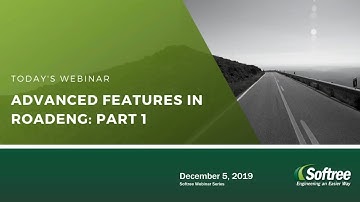 Advanced Features: Customizing RoadEng (Part 1)
