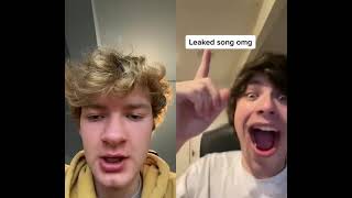 tommy reacts to georges twerking tiktok😳