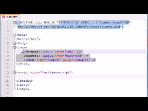 Beginner JavaScript Tutorial – 38 – Accessing Forms