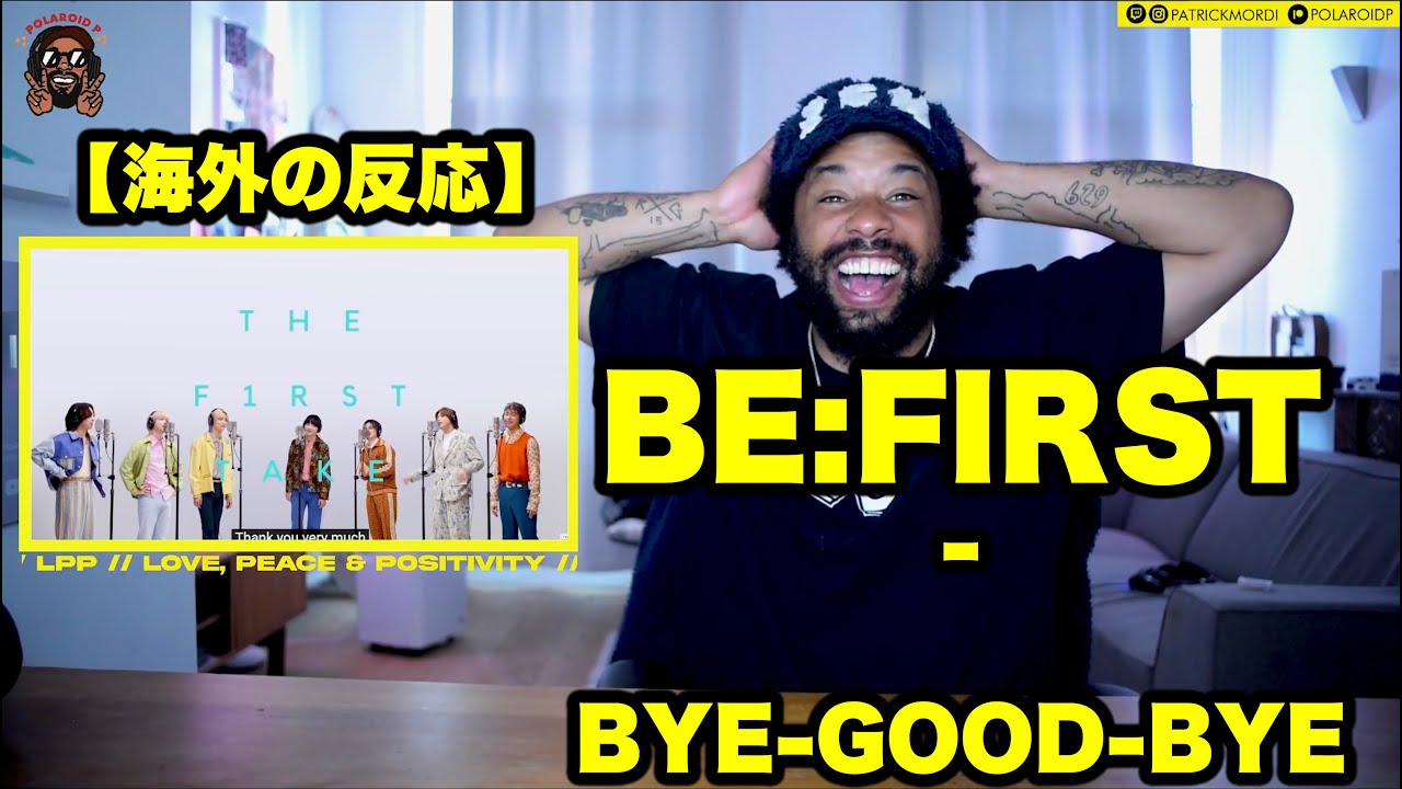 【海外の反応】BE:FIRST - Bye-Good-Bye / THE FIRST TAKE // 日本語字幕付き // 私は恋に落ちたようだ