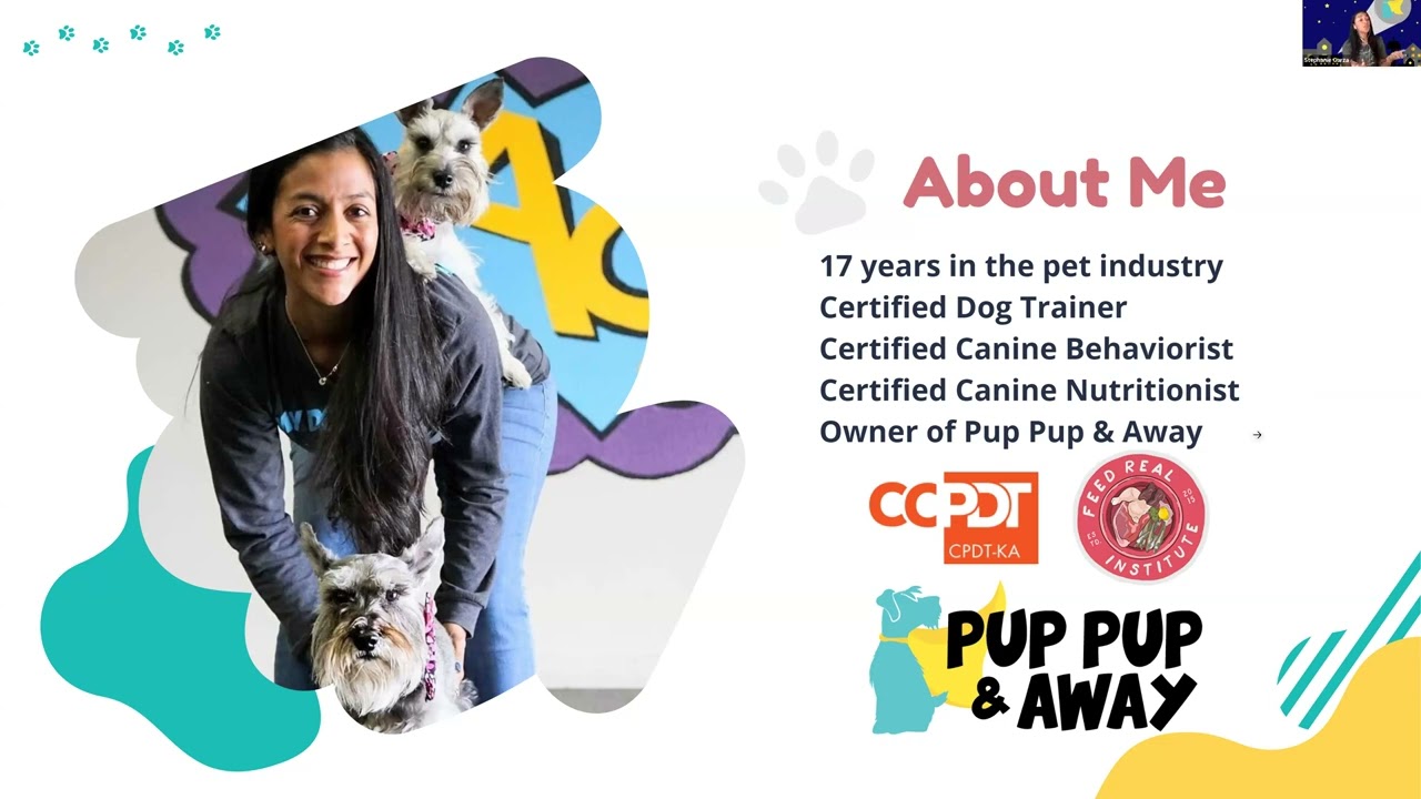 How Nutrition Affects Behavior with Stephanie Garza CPDT-KA, CBCC-KA, & CPCN of Pup Pup and Away SA.