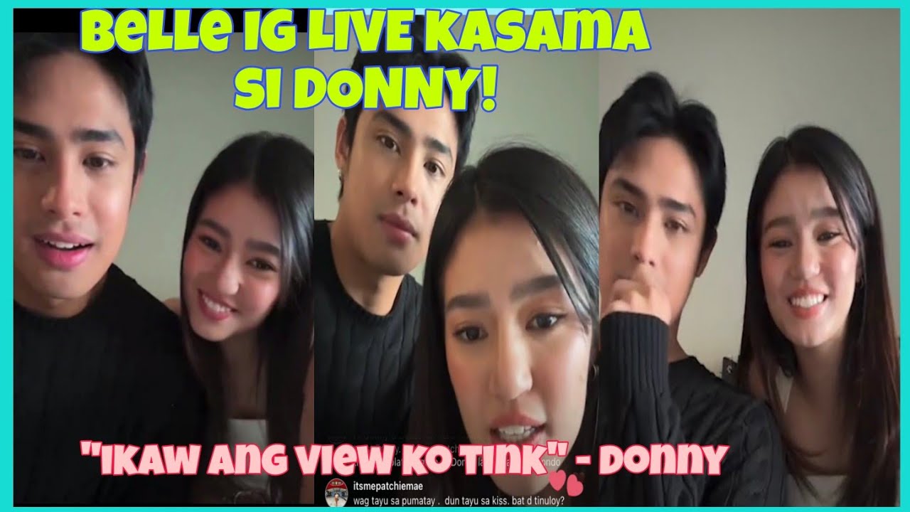 Часть 1 BELLE IG в прямом эфире с Донни!! BELLE назвала Донни «деткой» в прямом эфире! Всё ясно!!