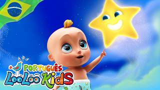 ⭐ Brilha Brilha Estrelinha + Canções de Ninar | Música para Bebê Dormir | LooLoo Kids Português
