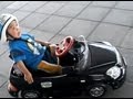子供用電動カー　もの凄い加速で落ちそうに・・・・　ギャーア　ア~ア~アア　セルシオ改造