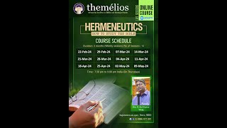 Session 3 - Hermeneutics - How to Study the Bible | Bro Anil kumar, Vizag