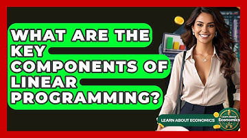 What Are The Key Components Of Linear Programming? - Learn About Economics