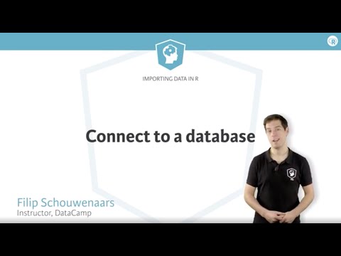 R Tutorial: Connect To A Database