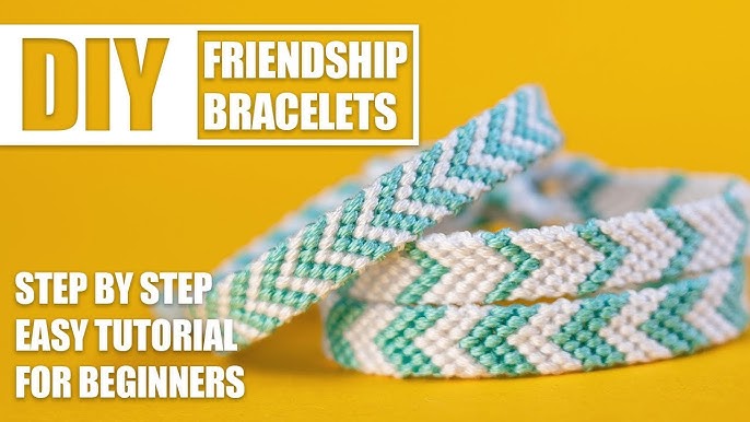 19 Easy Friendship Bracelet Patterns for Beginners - Sarah Maker