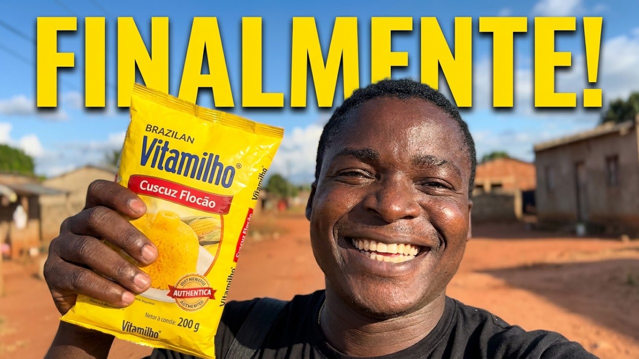 Não acreditei no que ganhei! O sabor do Brasil em Moçambique