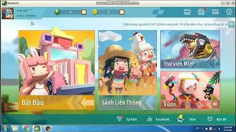Cách đăng kí và làm Developer trong Miniworld