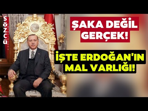 Erdoğan'ın Mal Varlığı Açıklandı! Meğer 5 Milyon TL Borcu Varmış