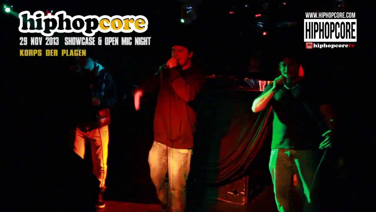 Korps der Plagen live @ Hiphopcore 29/11/2013