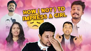 How (NOT) To Impress A Girl || Funny  & Weird Love Tips Roast || Telugu Roast Video