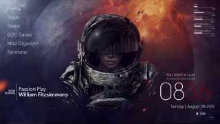 Rainmeter Astronaut Theme