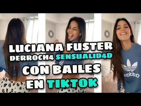 LUCIANA FUSTER ESPECTACULARES MOVIMIENTOS DE CADERA EN TIKTOK