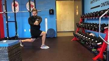 Split Squat Hold Pallof Press to Rotation