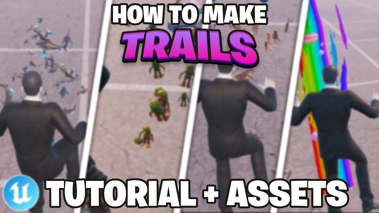 How to make TRAILS in UEFN! (Updated)