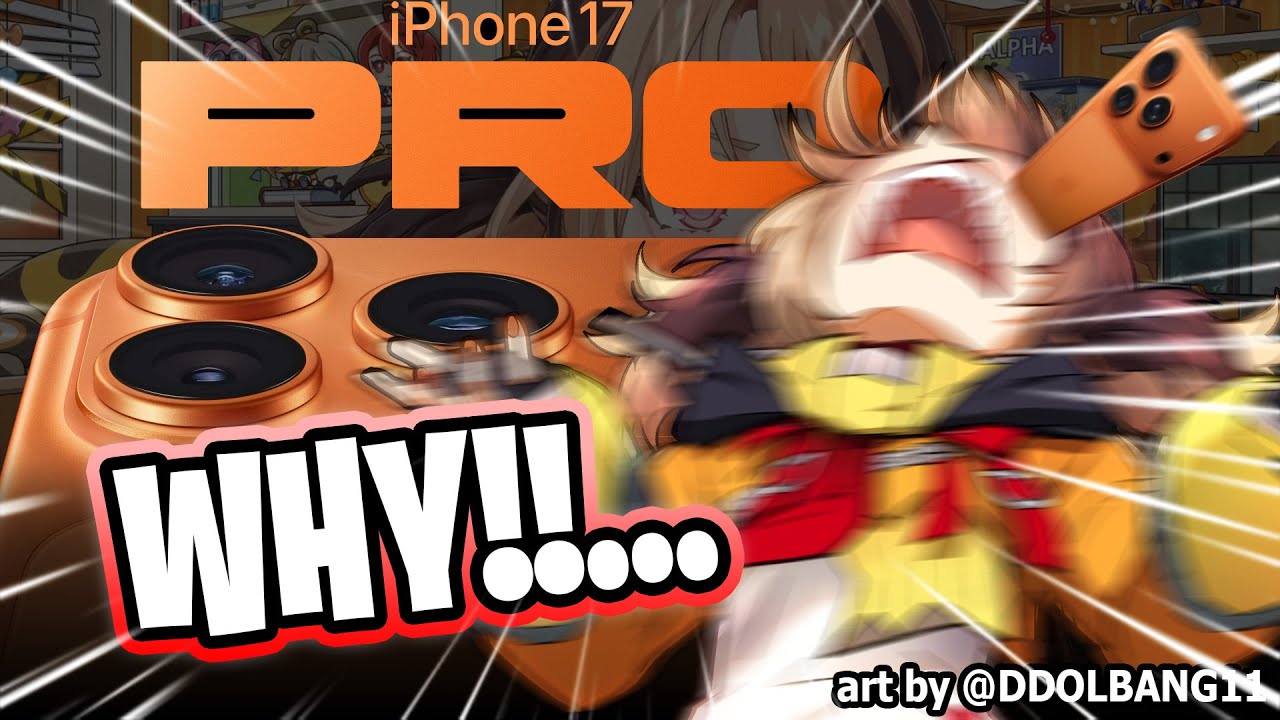 Gigi Just Wants the Orange iPhone, But It’s Pro Only | HololiveEN