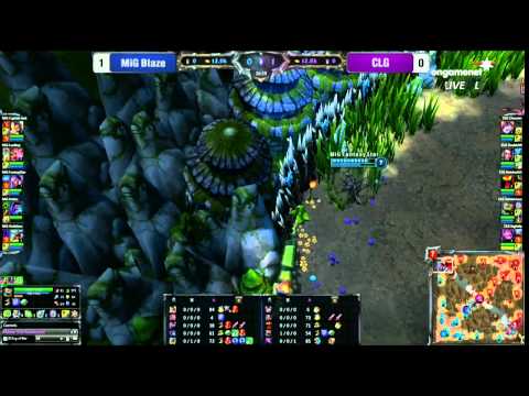 League of Legends: CLG vs. MiG Blaze Game 2, Azubu OGN LoL The Champions Spring 2012 -- 2012-04-25