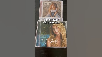 Full CD collection video on channel! #taylorswift #cdcollection #swiftie #taylorsversion