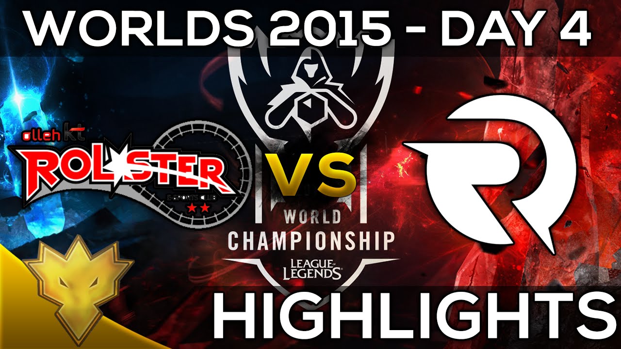S5 Worlds 2015 - KT Rolster vs Origen Game Highlights / Best Plays - Day 4