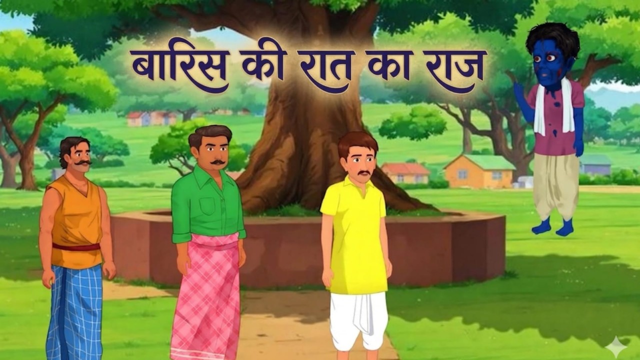 बारिश की रात का राज़ | The Secret of the Rainy Night | Tiny Ghost Story