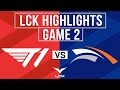 T1 vs HLE Highlights Game 2 | LCK 2024 Spring LB Finals | T1 vs Hanwha Life Esports