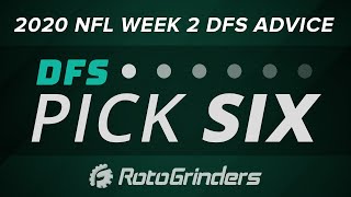 FANDUEL NFL WEEK 2 PICKS AND STRATEGY - DFS PICK 6