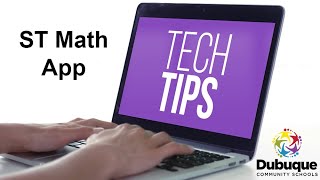DCSD Tech Tips: ST Math App