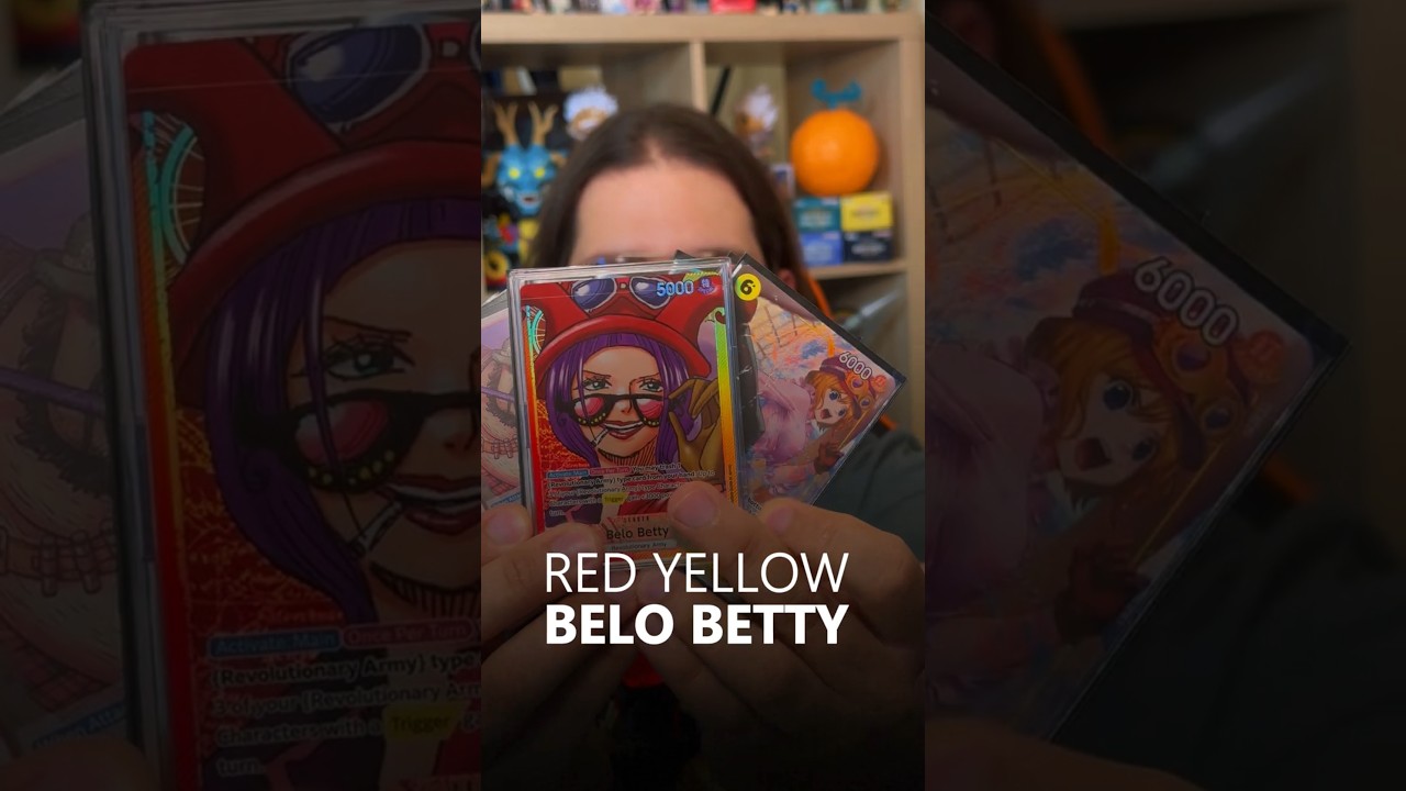 Belo Betty a machetazos en One Piece TCG #onepiece