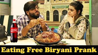 Eating Free Food Prank | Pranks In Pakistan | Humanitarians