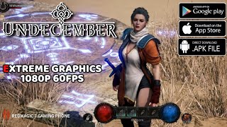 UNDECEMBER Gameplay Max Graphics Setting 1080P 60Fps 165Hz On