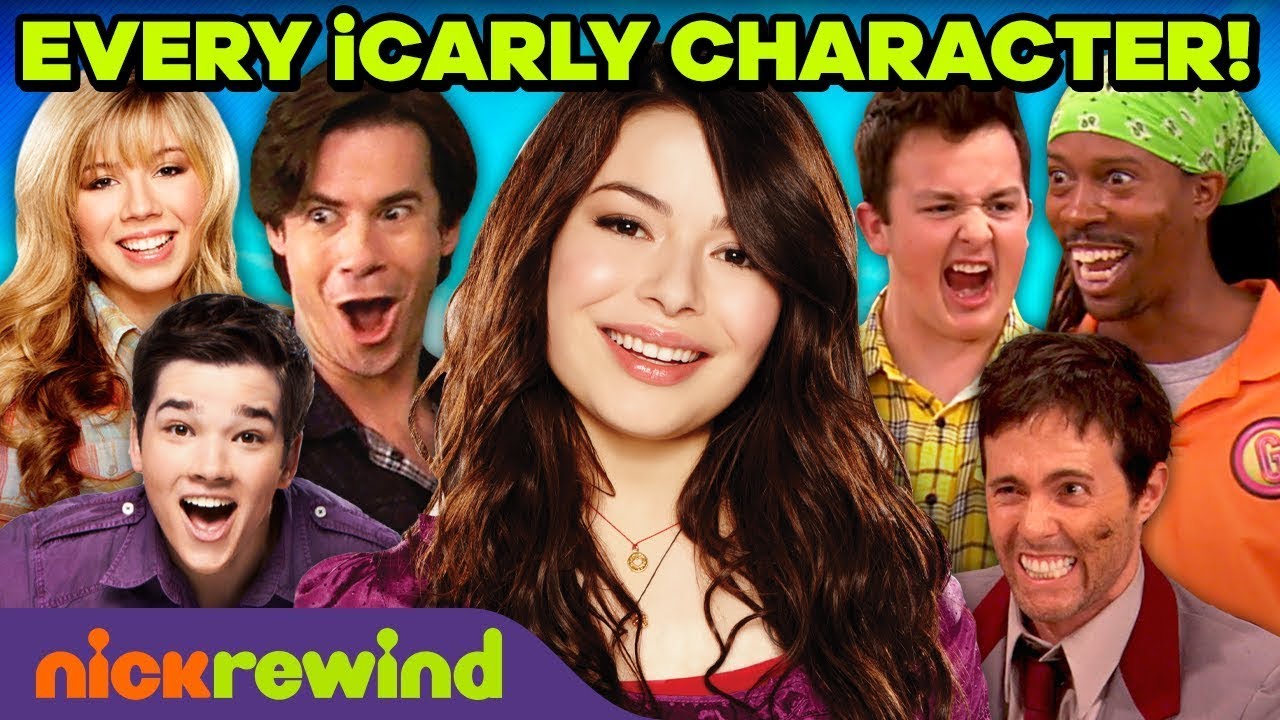 Every Icarly Character Ever Nickrewind Youtube