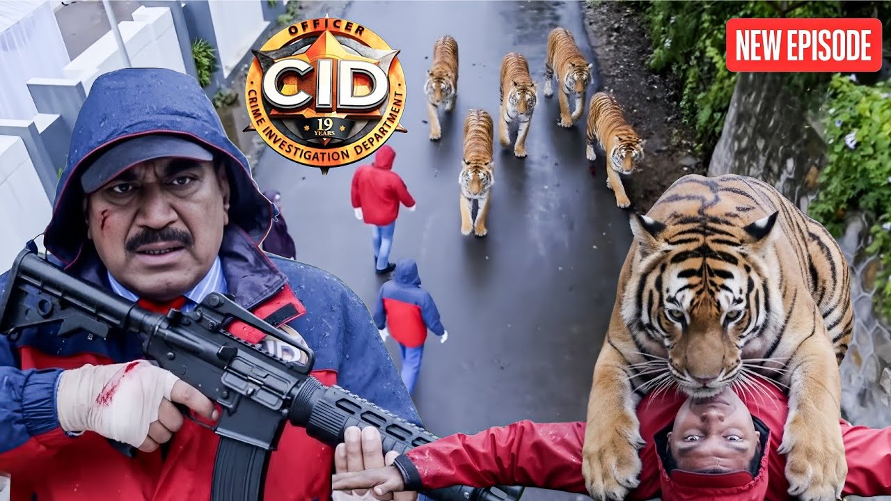 Daya पर हुआ शेर का जानलेवा हमला, ACP ने बचाई जान ! || CID | Latest  Episode ||