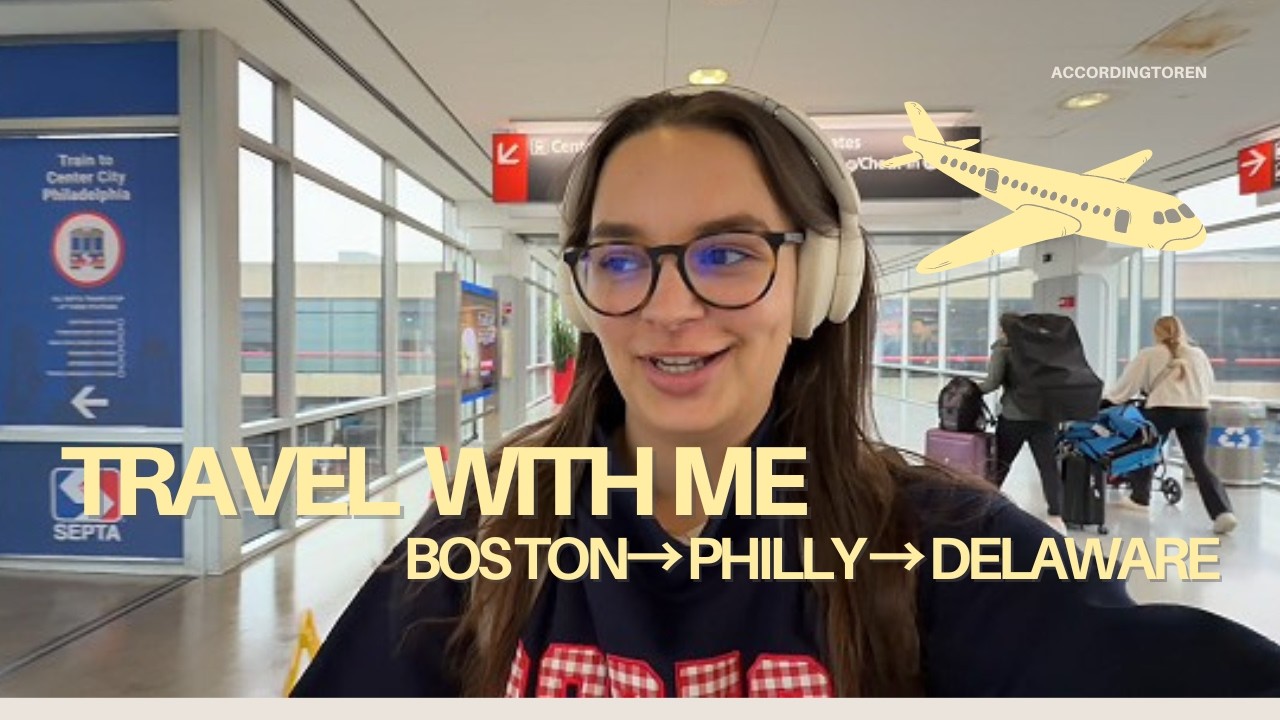Travel Vlog: Boston to Philly to Delaware