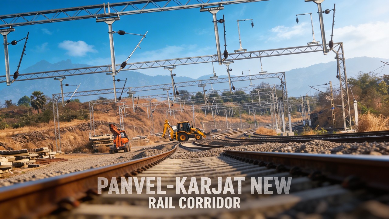 Panvel Karjat Rail Corridor Progress Is Moving FASTER Than Expected