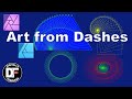 So easy! Use dashes and line tips to create art. Affinity Photo tutorial. Works with Affinity Design