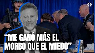 “Escena bizarra” Zuckermann narra cómo vivió en carne propia el intento de atentado a Trump