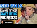 Dhar Mann - FAMOUS TIKTOKER Saves DYING BUSINESSES, What Happens Is Shocking [reaction]