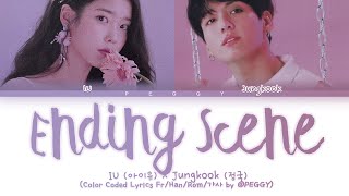 IU (아이유) x Jungkook (정국) 'Ending Scene' (이런 엔딩) French/English Lyrics [mashup by Waylonion]