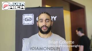 Glory 18: Brian Collette Pre fight interview with Liverkick