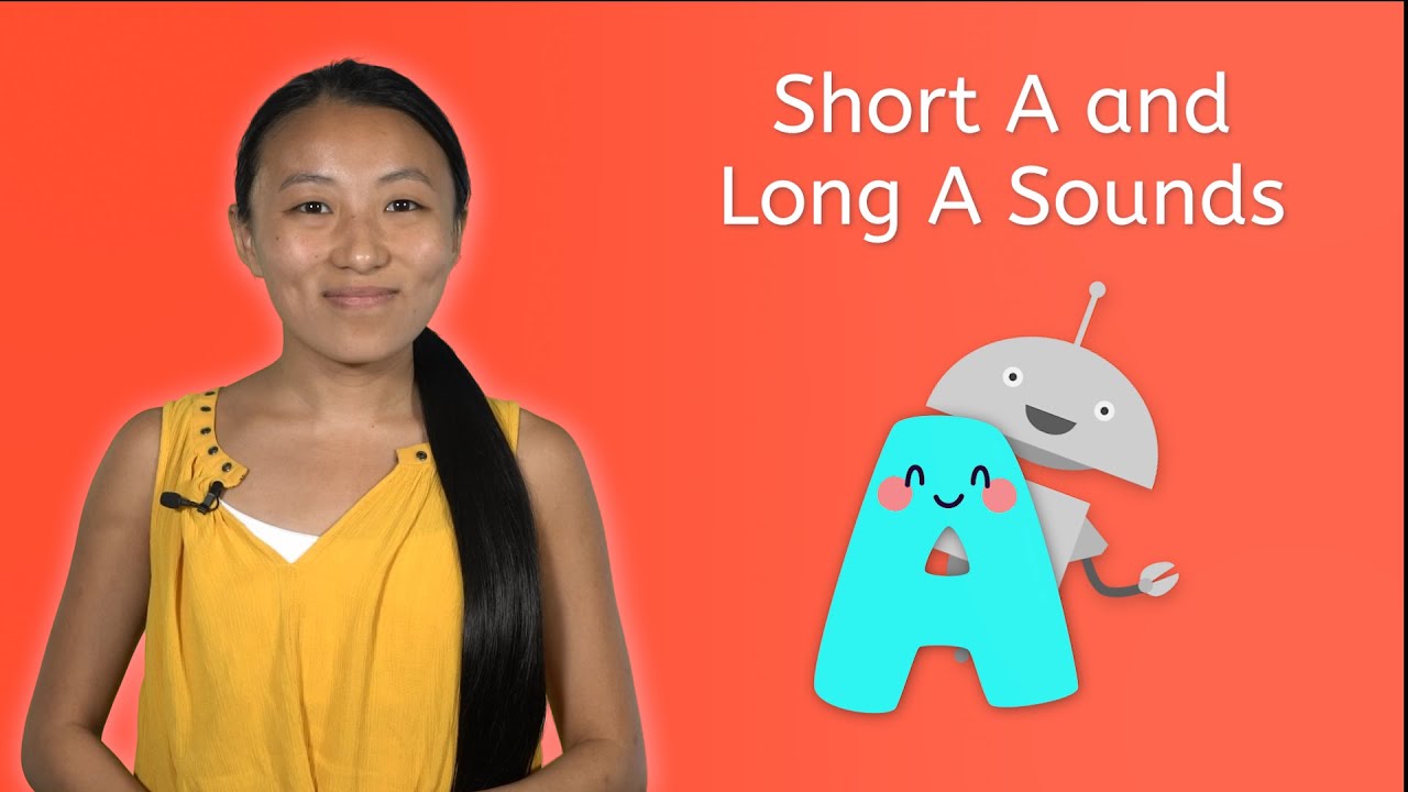 Short A and Long A Sounds - Learning to Read for Kids!