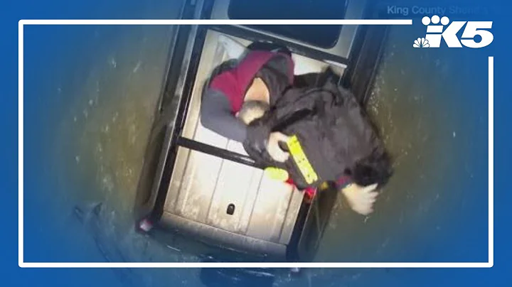 Drone aids rescue of man stranded on Snoqualmie River amid regional flooding