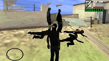 Some random knife action GTA SAMP