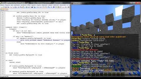 MİNECRAFT | Speed Code = Meslek Skripti [SKRİPT]