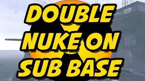 MW2: 91-6 Double Nuke || Sub Base Rampage!