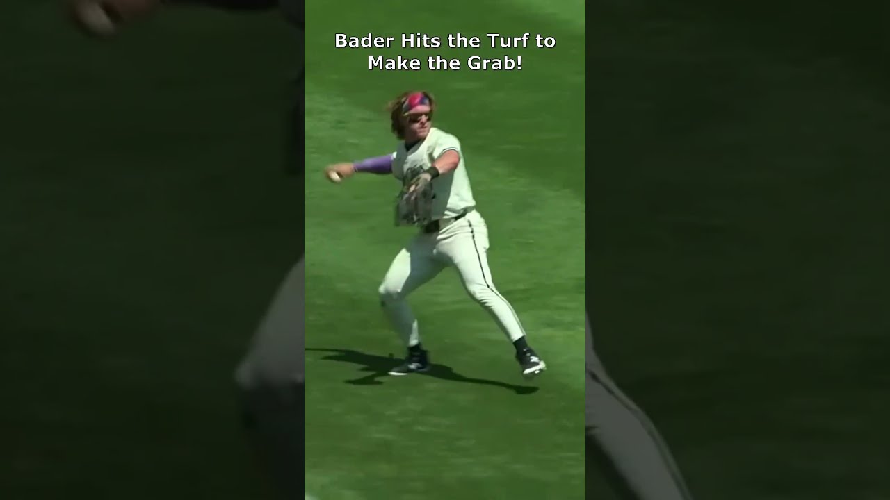 Harrison Bader S Diving Catch In Left Field Twins Defensive Spark