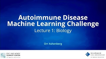 Autoimmune Disease ML Challenge - Lecture 1, Part A - Biology - What is Autoimmune Disease?